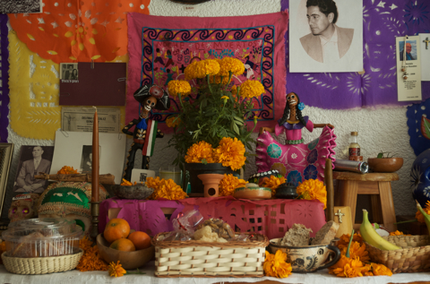 Altar día de muertos